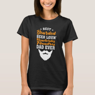 Bearded Beer Lovin' Pembroke Welsh Corgi Vater T-Shirt