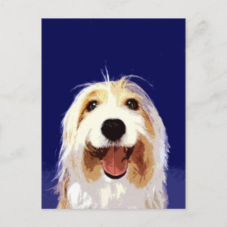 Bearded Collie Postkarte