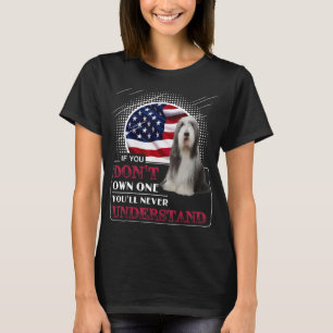Bearded Collie T - Shirt Wenn Sie keinen Hund habe