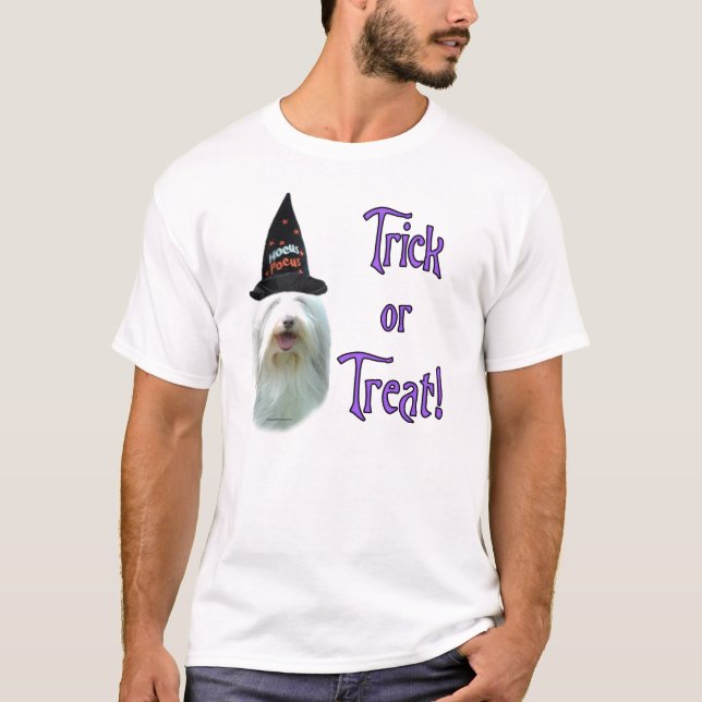 Bearded Collie Trick T-Shirt (Vorderseite)