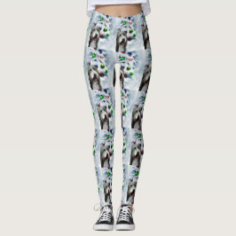 Bearded Collie Weihnachten Leggings