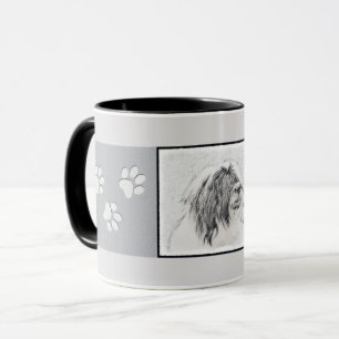 Bearded Collie Zeichnend - Niedliche Original Hund Tasse