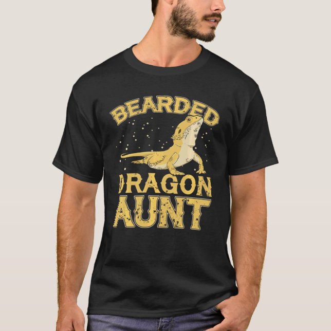 Bearded Dragon Bearded Dragon Aunt T-Shirt (Vorderseite)