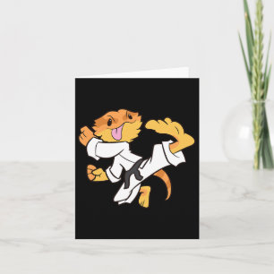 Bearded Dragon Karate Samurai Lizard Bartded Drago Karte