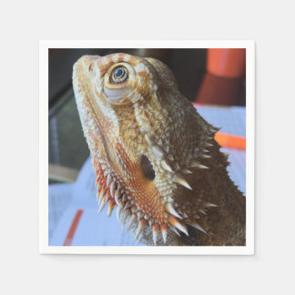Bearded Dragon Napkin Serviette