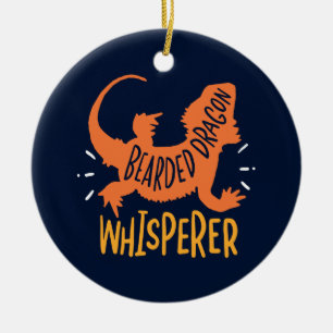 Bearded Dragon Whisperreptile Keramik Ornament