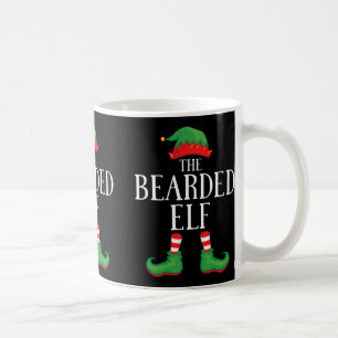 Bearded Elf Matching Group Xmas Funny Family Chris Kaffeetasse