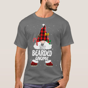 Bearded Gnome Buffalo Kariert Matching 23 T-Shirt