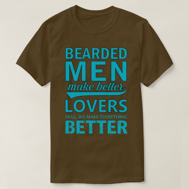 BEARDED LOVERS T-Shirt (Design vorne)