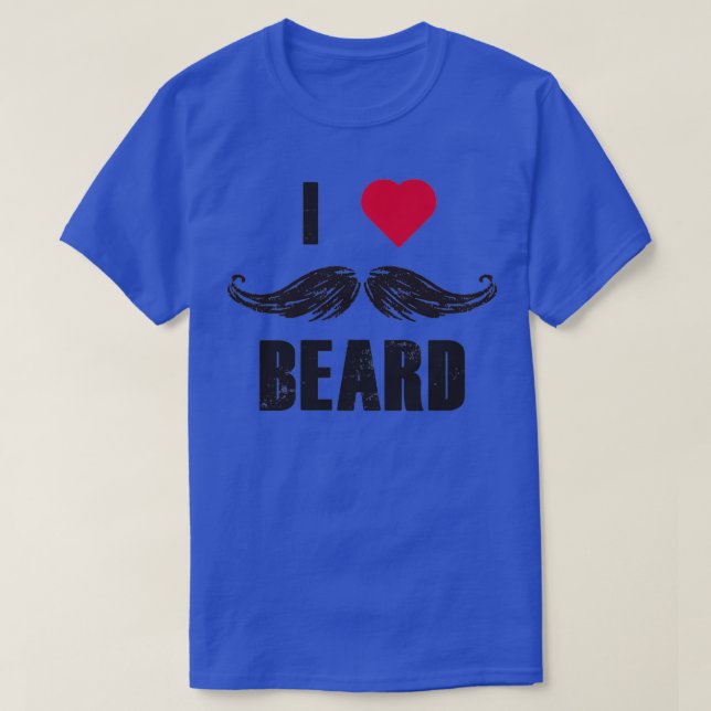 Bearded Men Beards Liebe Geschenk Classic TShirt (Design vorne)