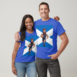 Bearded, Tattooed, and Fearless Scottish Rugby T-Shirt