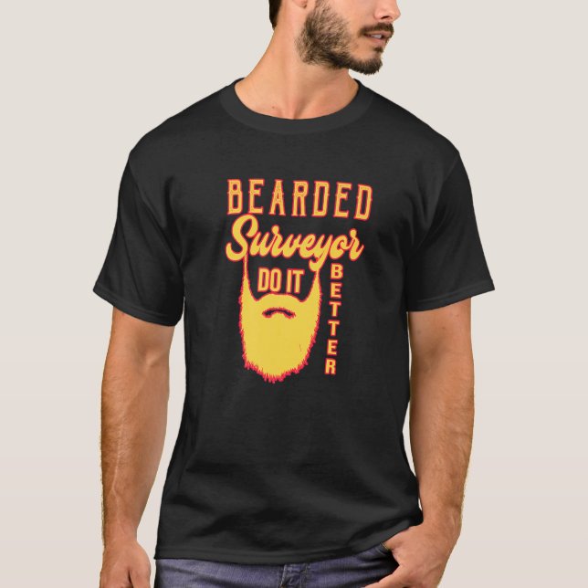 Bearded Vermesser Do it better Professionals T-Shirt (Vorderseite)