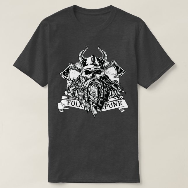 Bearded Viking 2 T-Shirt (Design vorne)