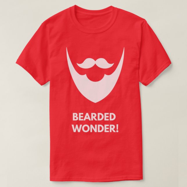 Bearded Wonder Beard Fan 4 T-Shirt (Design vorne)
