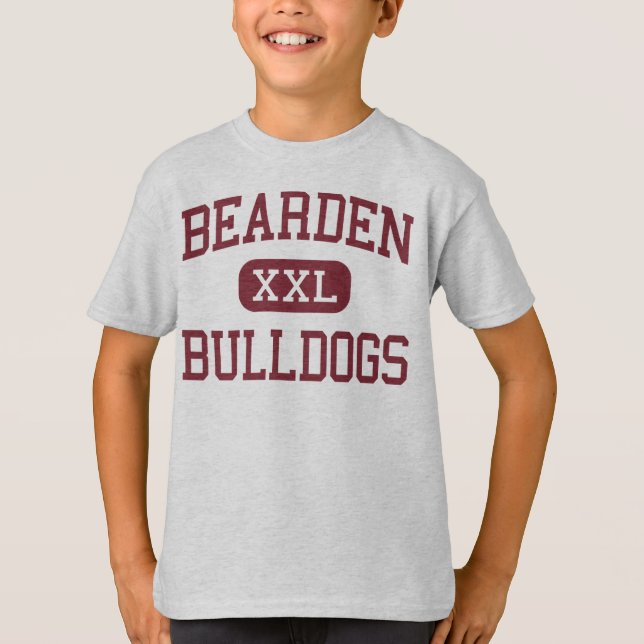 Bearden - Bulldoggen - hoch - Knoxville Tennessee T-Shirt (Vorderseite)