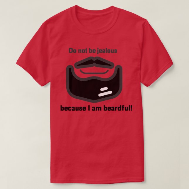 Beardful lustiges Bart Geschenk für Typ Classic TS T-Shirt (Design vorne)