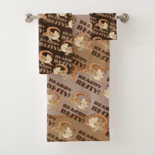 Beardie Bestie Badhandtuch Set