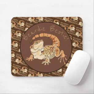Beardie Bestie! Mousepad