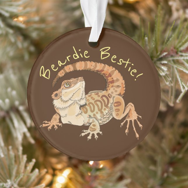 Beardie Bestie! Ornament (Baum)