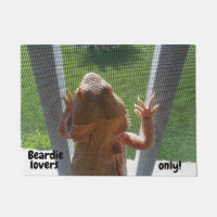 Beardie liebt nur Funny Bearded Dragon Print