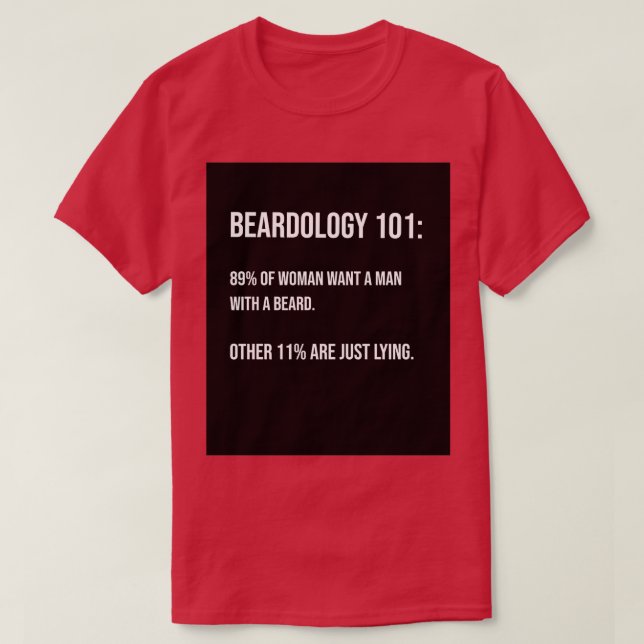 Beardologie 1 T-Shirt (Design vorne)