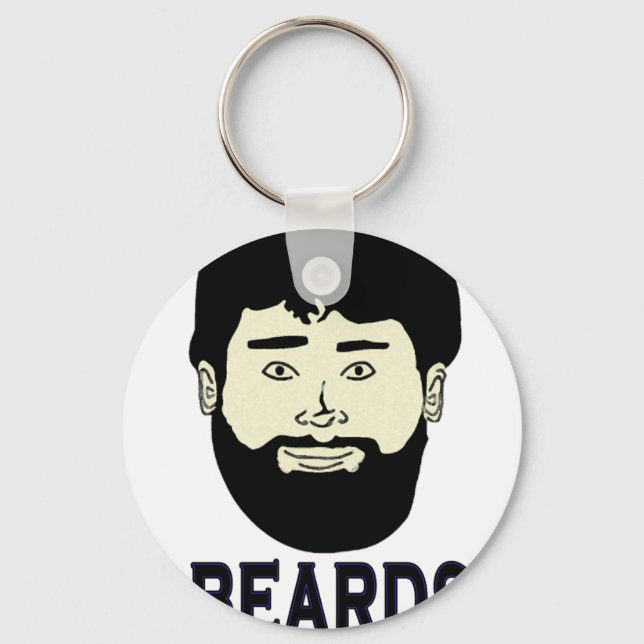 BEARDS - Sie wachsen auf Schlüsselanhänger (Vorderseite)