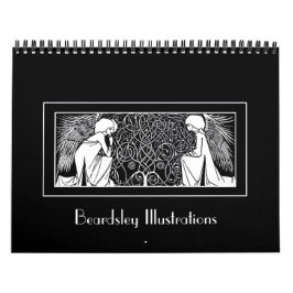Beardsley Art Nouveau Illustrationen Kalender