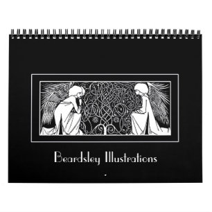 Beardsley Kunst Nouveau Illustrations-Kalender Kalender