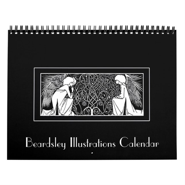 Beardsley Kunst Nouveau Illustrations-Kalender Kalender (Titelbild)