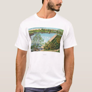 Beardsley Park-Wasser-Fall-Szene T-Shirt