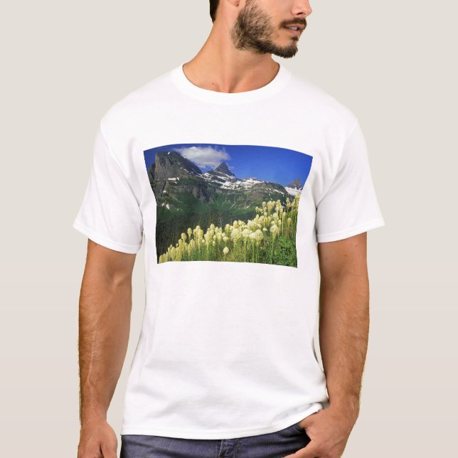 Beargras am Logan Pass im Gletscher-Nationalpark T-Shirt (Vorderseite)
