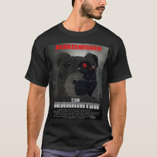 BEARINATOR Movie Poster Style T - Shirt