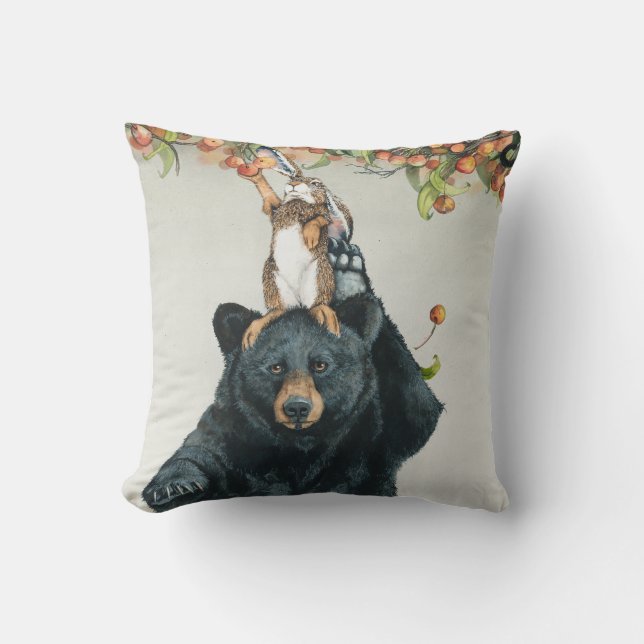 Bearing Bunnies Pillow Kissen (Vorderseite)