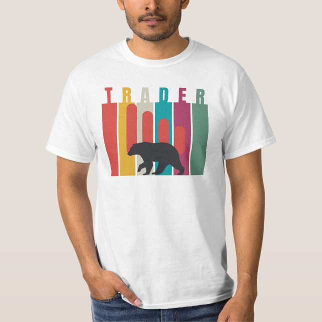 Bearish market | Trader | Simple design T-Shirt (Vorderseite)