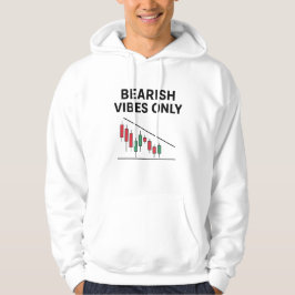 Bearish Vibes Only Trader Hoodie | Chart Pattern