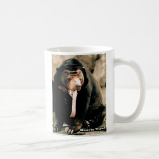 Bearly ermüdete kaffeetasse