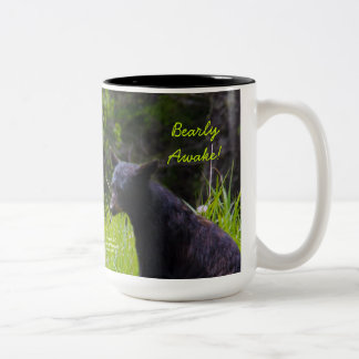 Bearly wach zweifarbige tasse