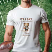 Bearly Wait American Football Baby Dusche