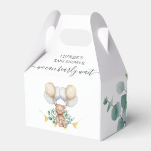 Bearly Wait Baby Shower Wald Bär Tier Geschenkschachtel