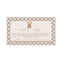 Bearly Wait Neutral Simple Baby Shower