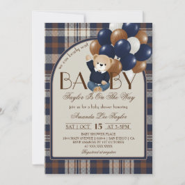 Bearly Wait Vintage Baby Shower Einladung
