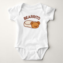 BEARRITO - Bear Burrito Baby Bodysuit