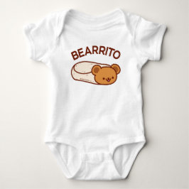 BEARRITO - Bear Burrito Baby Bodysuit Strampler