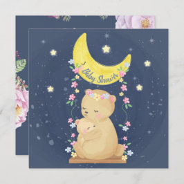 Bears Baby Shower Einladung