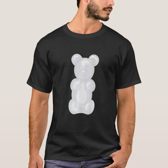 Bears Children White Gummy Bär T-Shirt (Vorderseite)