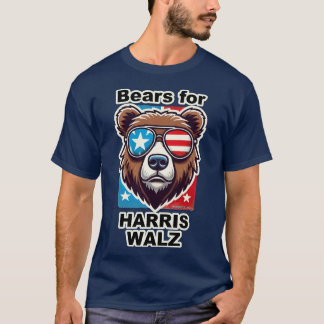 Bears for Harris Walz T-Shirt