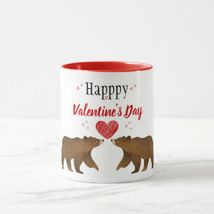 Bears & Hearts Valentinstag Tasse