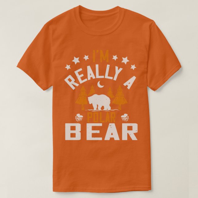 Bears im wahrsten Sinne des Wortes ein Eisbär T-Shirt (Design vorne)