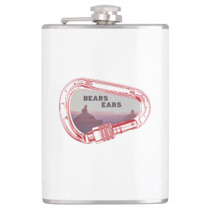 Bears Oars Klettergarten Flachmann