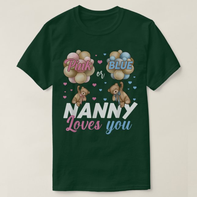 Bears Pink oder Blue Grube Lieben, die Sie Geschle T-Shirt (Design vorne)